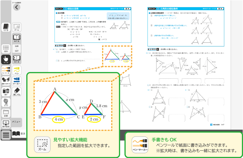 主な機能のイメージ