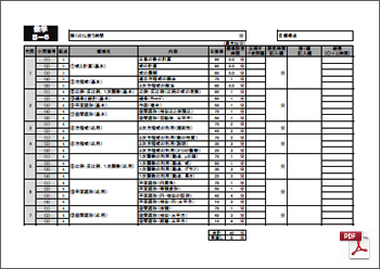 ナビゲーションシートサンプル