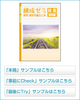 練成ゼミ標準編シリーズ 社会