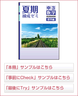 夏期練成ゼミ標準編シリーズ 数学